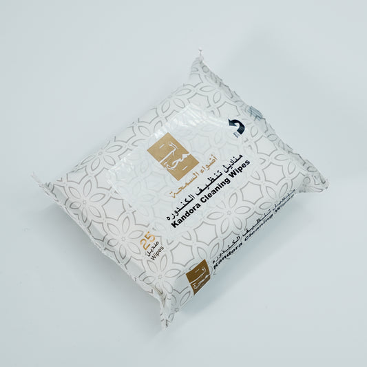 Adhwa Al Samha - Kandura Cleaning Wipes - 25PCS