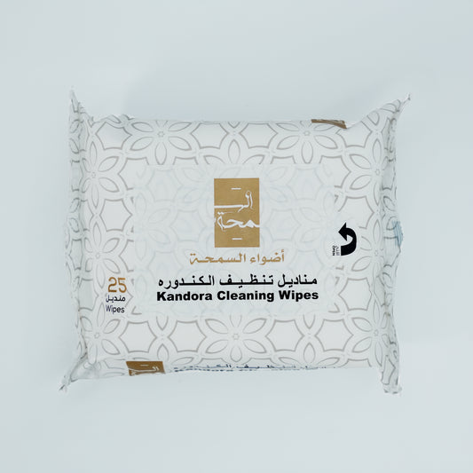 Adhwa Al Samha - Kandura Cleaning Wipes - 25PCS